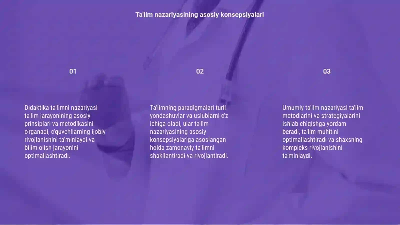 Didaktika ta'limni nazariyasi sifatida 3
