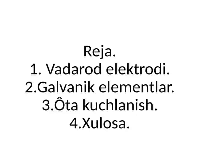 Vodorod elektrodi 3