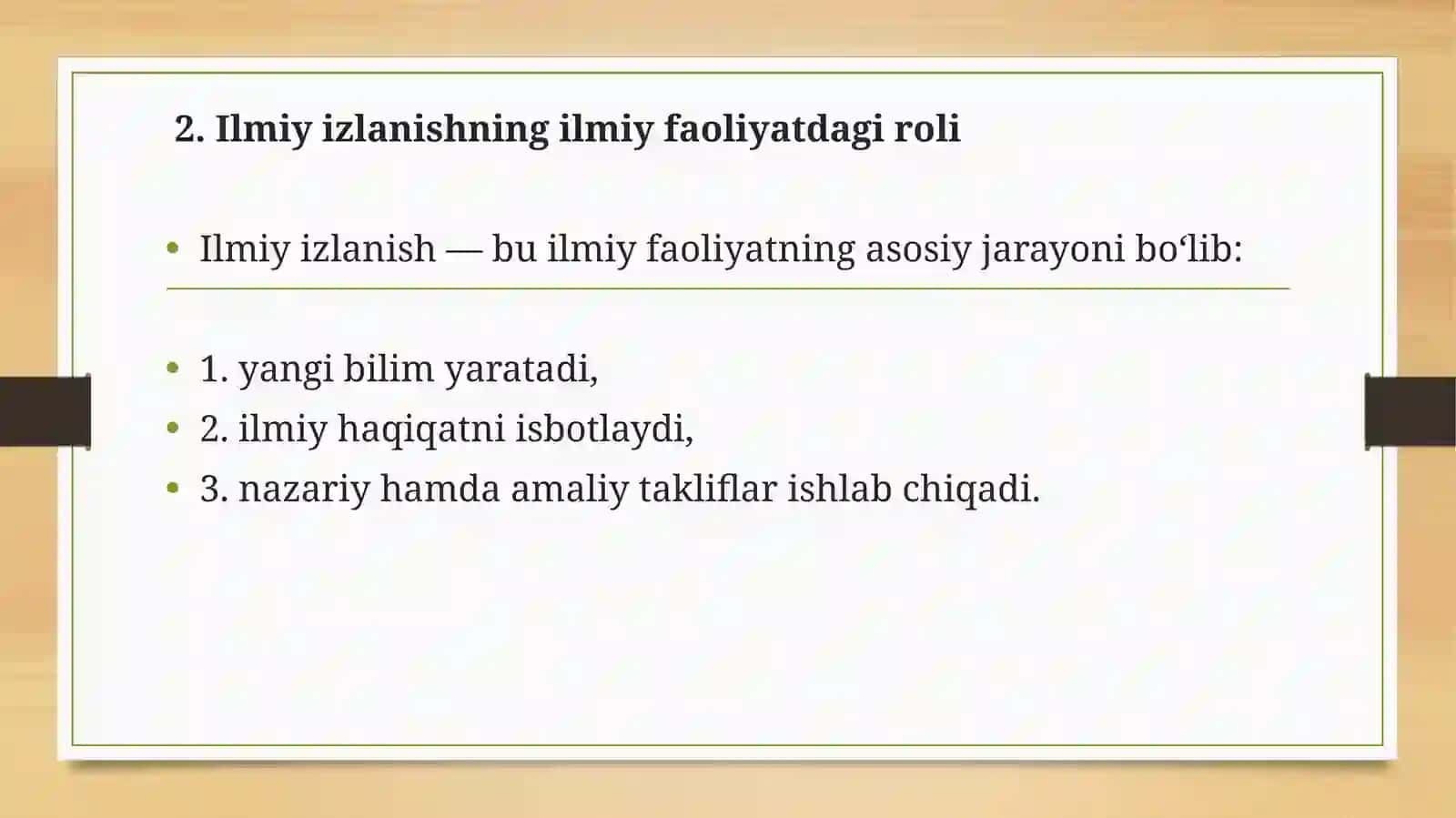 ILMIY FAOLIYATGA YO‘NALTIRILGAN ILMIY IZLANISH 3