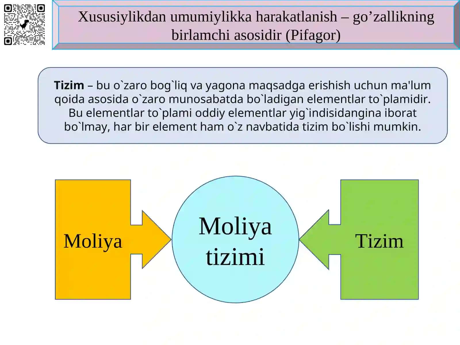 MOLIYAVIY TIZIM  VA MOLIYAVIY INFRATUZILMA 3