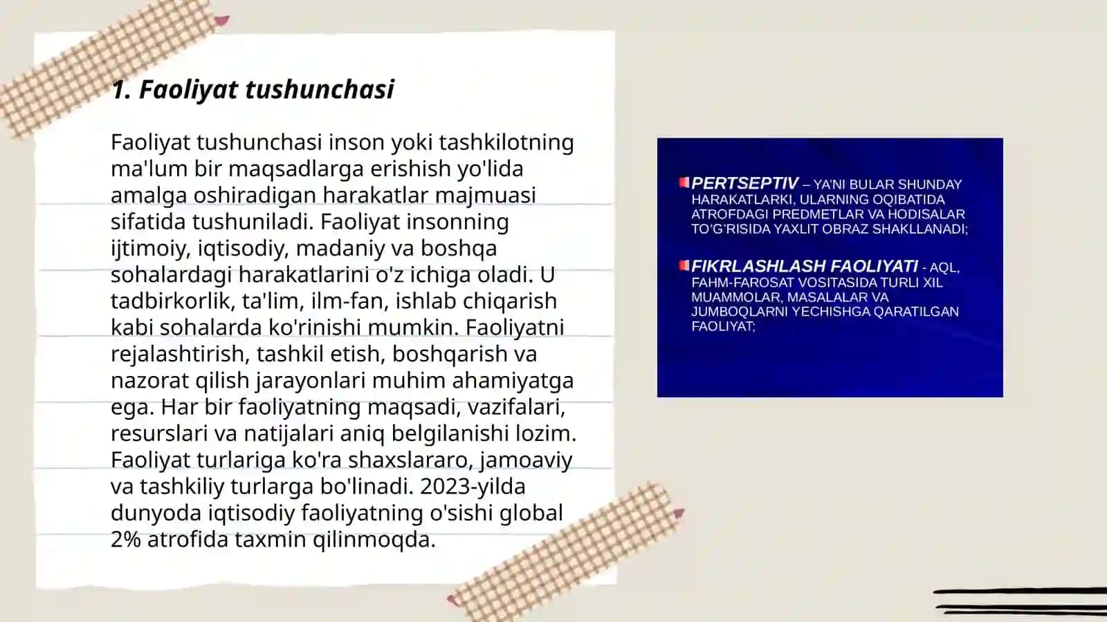 Faoliyat va motivatsiya 3