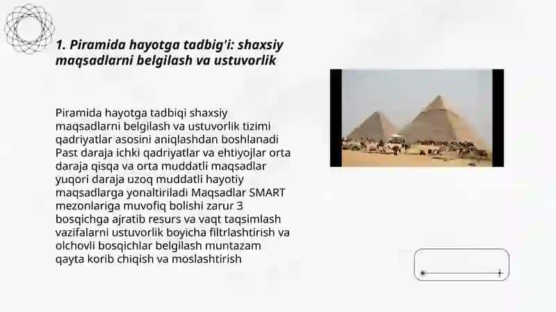 Piramida hayotga tadbig'i 3