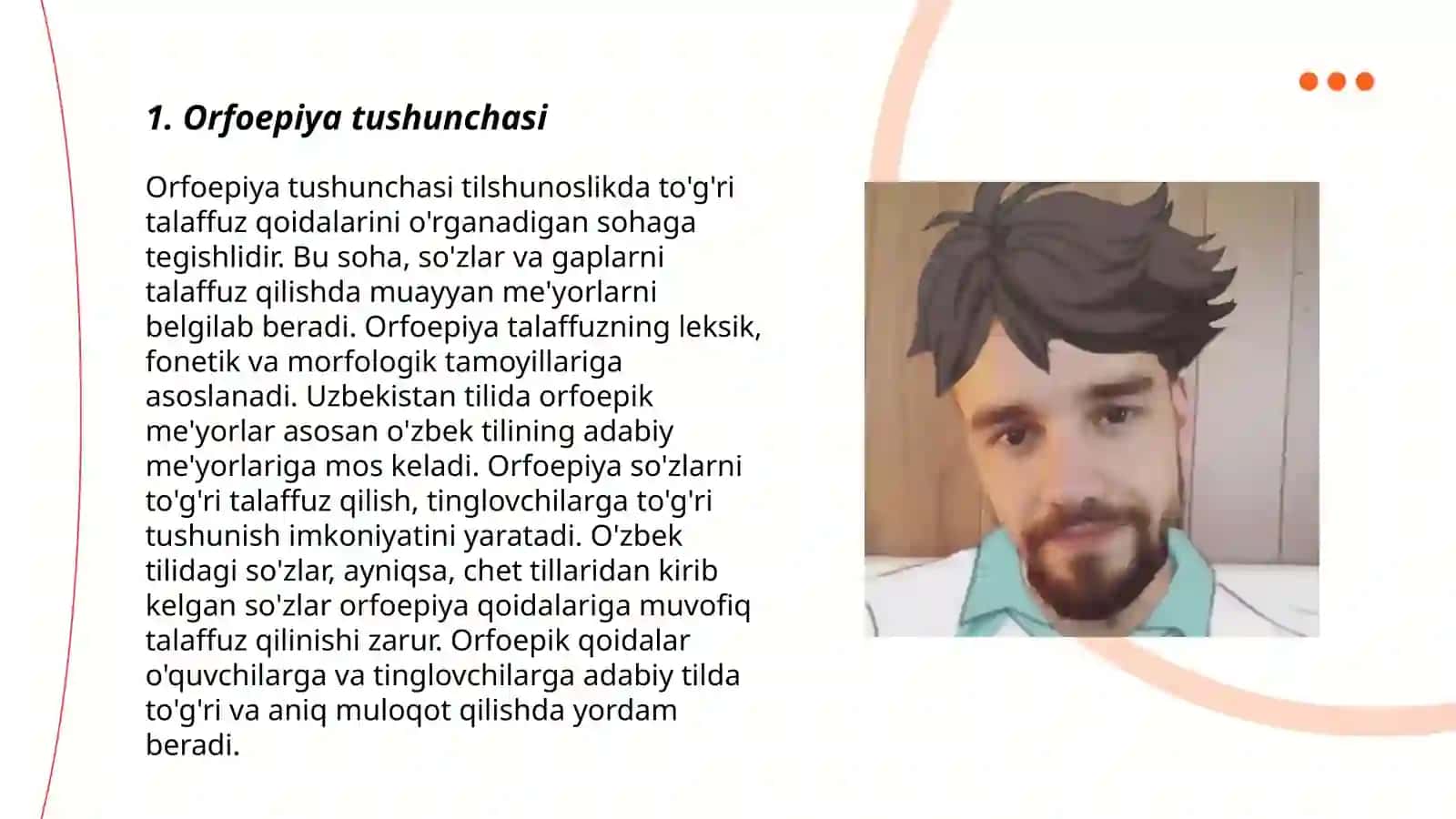 Orfoepik me'yor 3