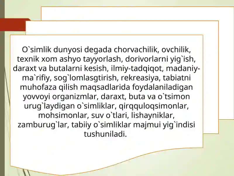 O'simliklar olami 3