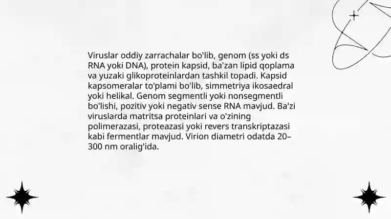 Viruslar molekulyar biologiyasi asoslari 3