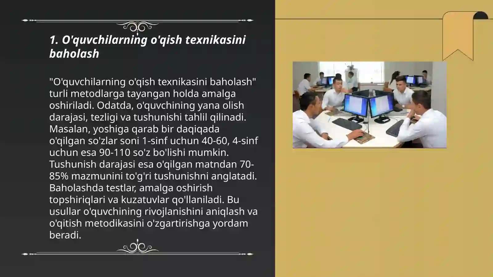 Boshlang'ich ta'limda o'quvchilarning bilim ko'nikma va malakalarini tashxis etish 3