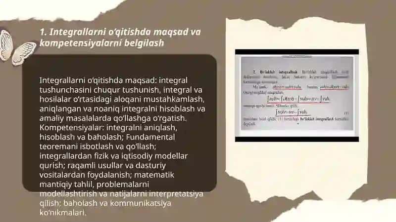 Integral va uning tadbiqlarini o‘rganish metodikasi 3