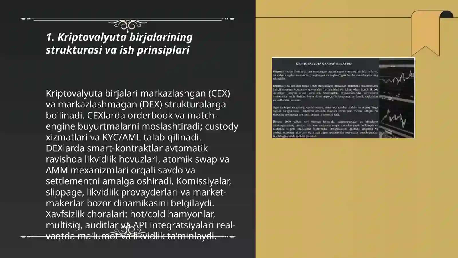 Kriptovalyuta savdo jarayonlari va bozor dinamikasi 3