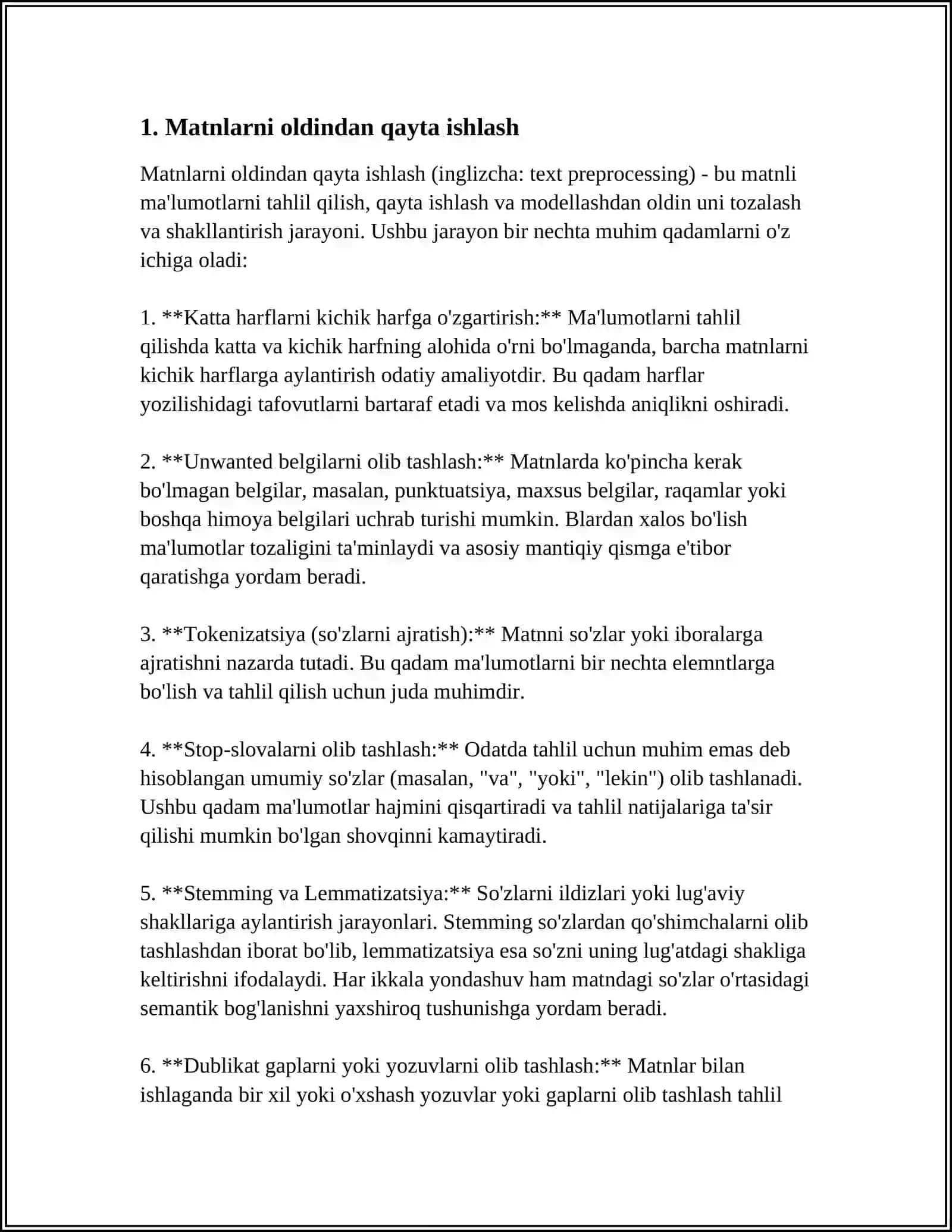TEXT MINING USULLARINI TAXLILI 3