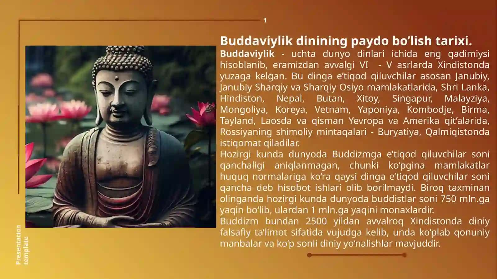Buddizm taqdimot 3