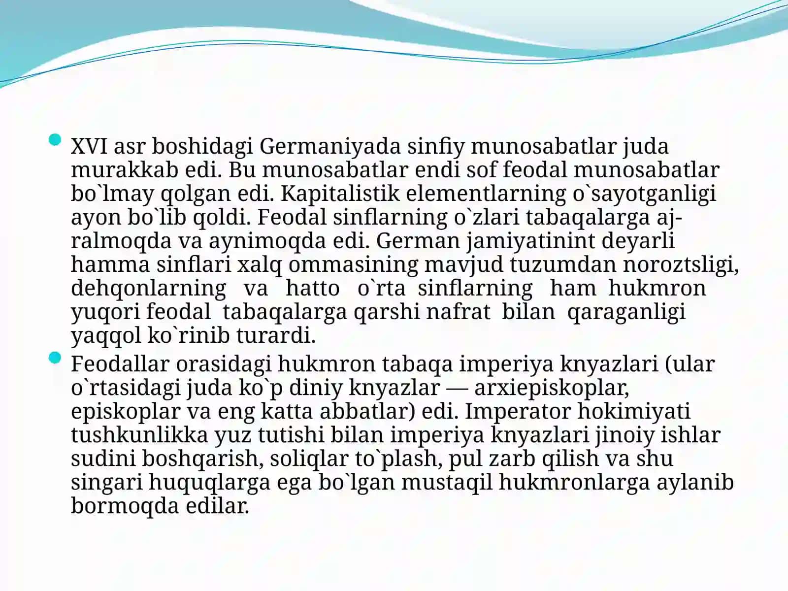GERMANIYADA REFORMATSIYA 3