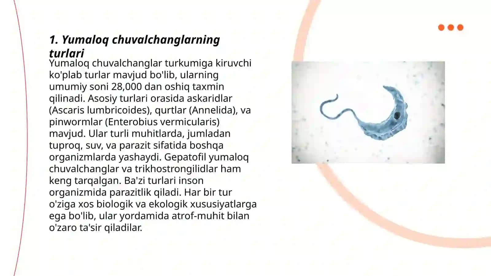 YUMALOQ CHUVALCHANGLAR-ODAM PARAZITLARI 3