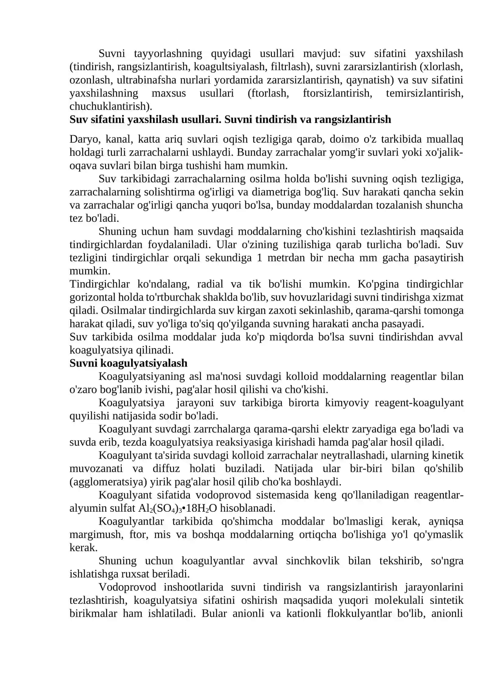 Aholini ichimlik suvi bilan ta'minlash 3