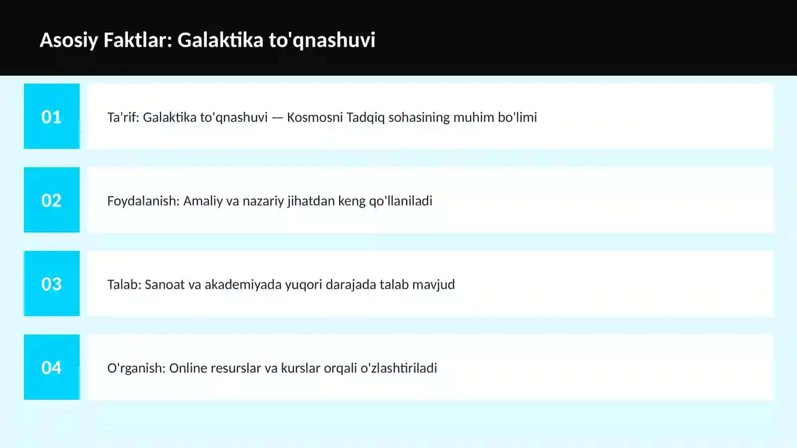 KOSMOSNI TADQIQ 3