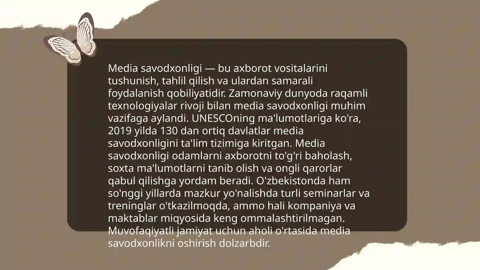 Media va axborot savodxonligi tushunchasi va uning ahamiyati 3