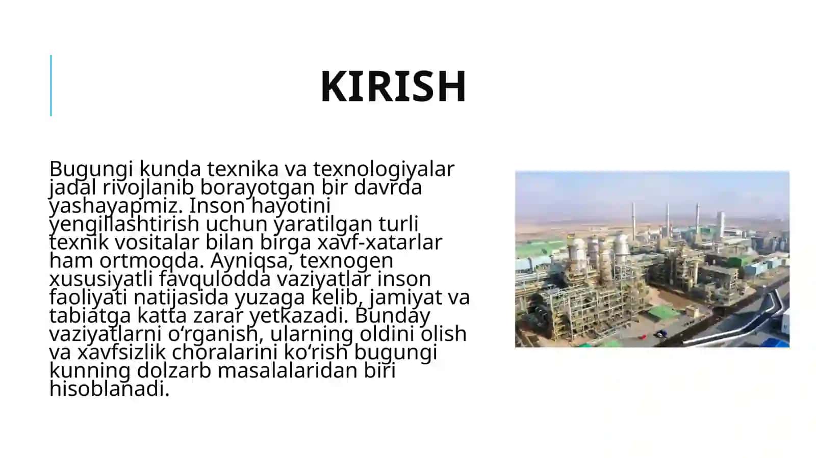 Texnogen xususiyatli favqulotda vaziyatlar 3
