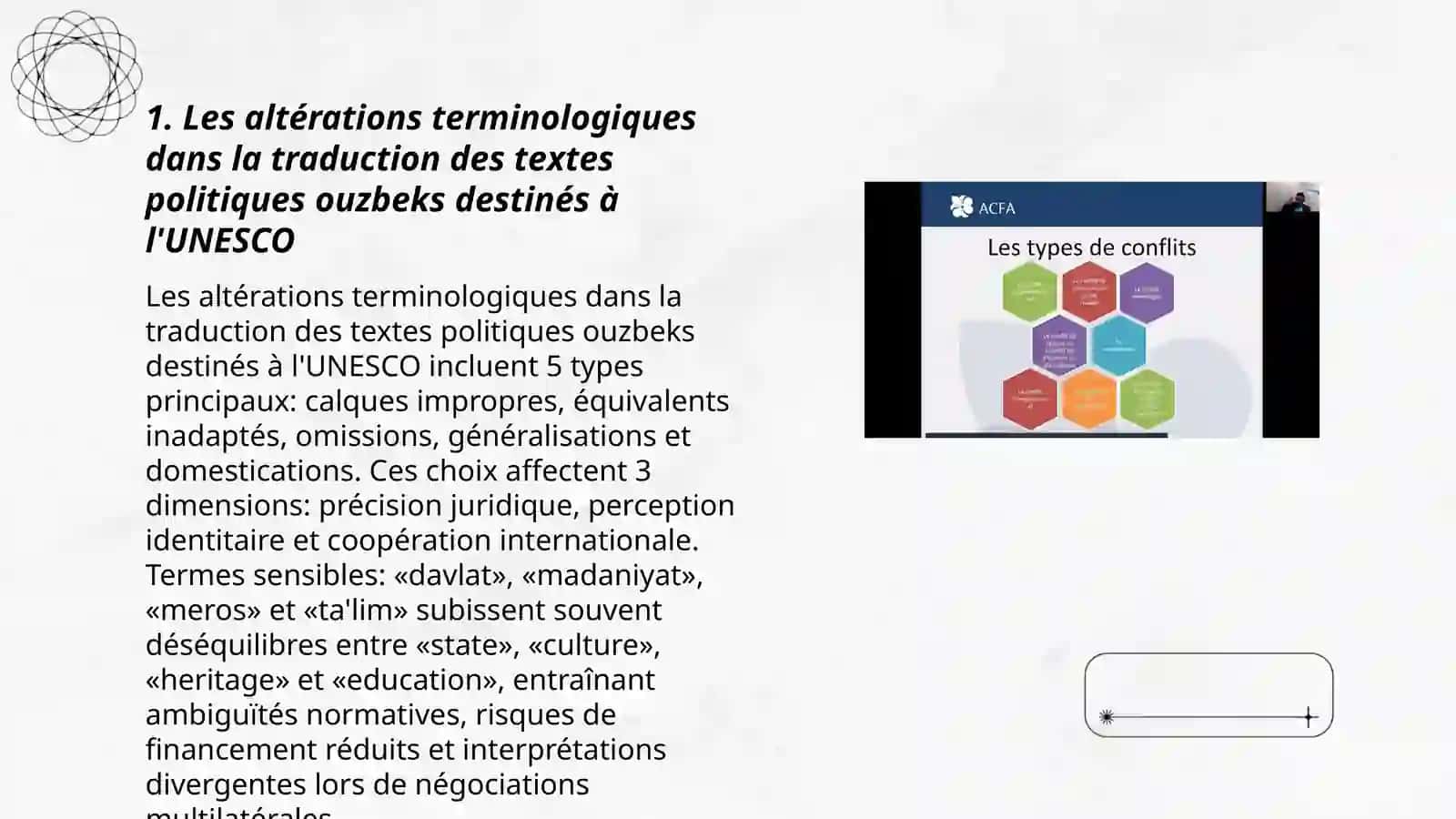 Les transformations faites lors de la traduction des textes politiques 3