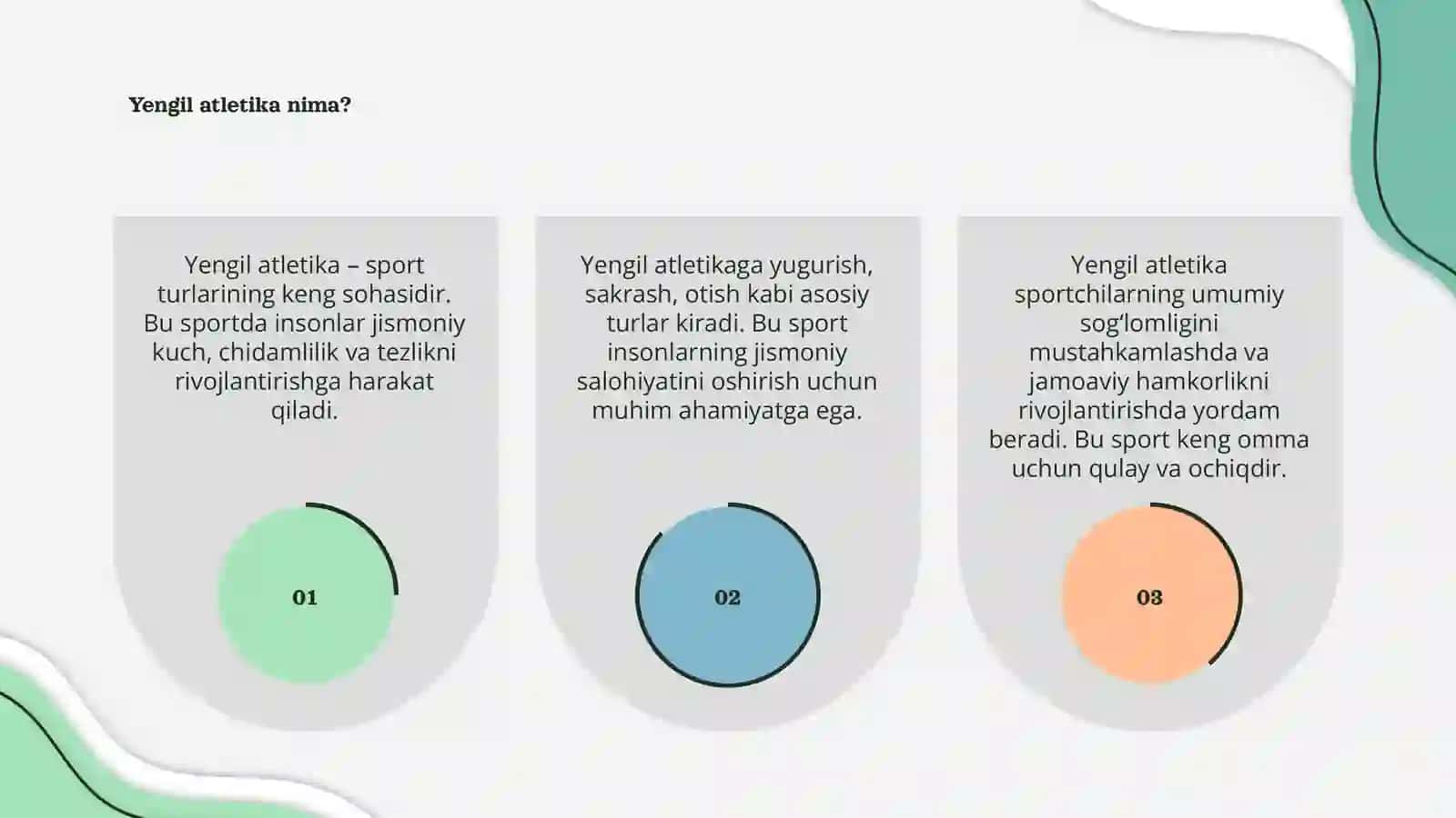 Yengil atletika va uning turlari 3