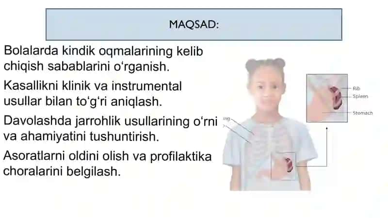 Kindik oqmalari 3