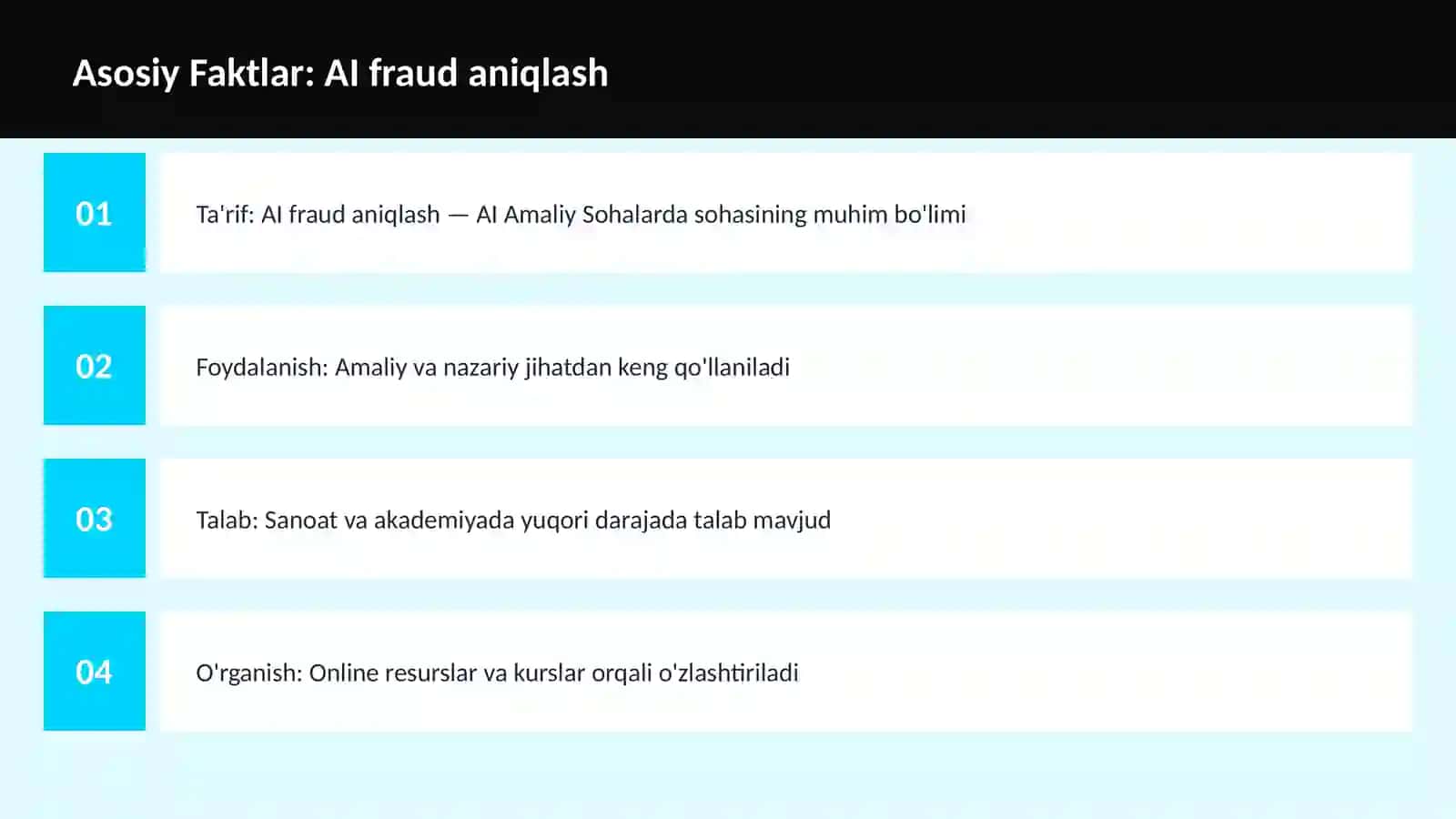 AI fraud aniqlash 3