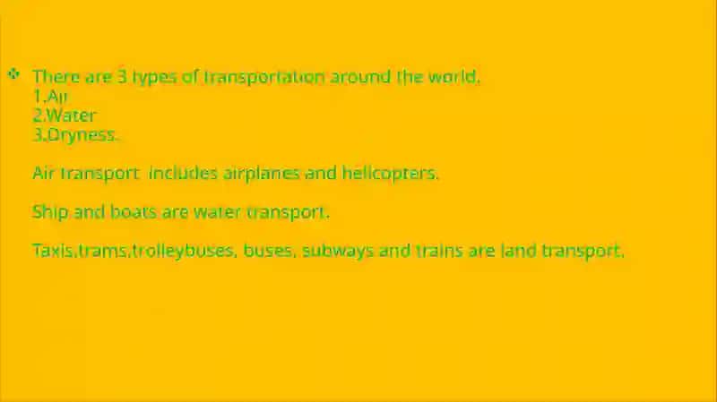 Transportation 3