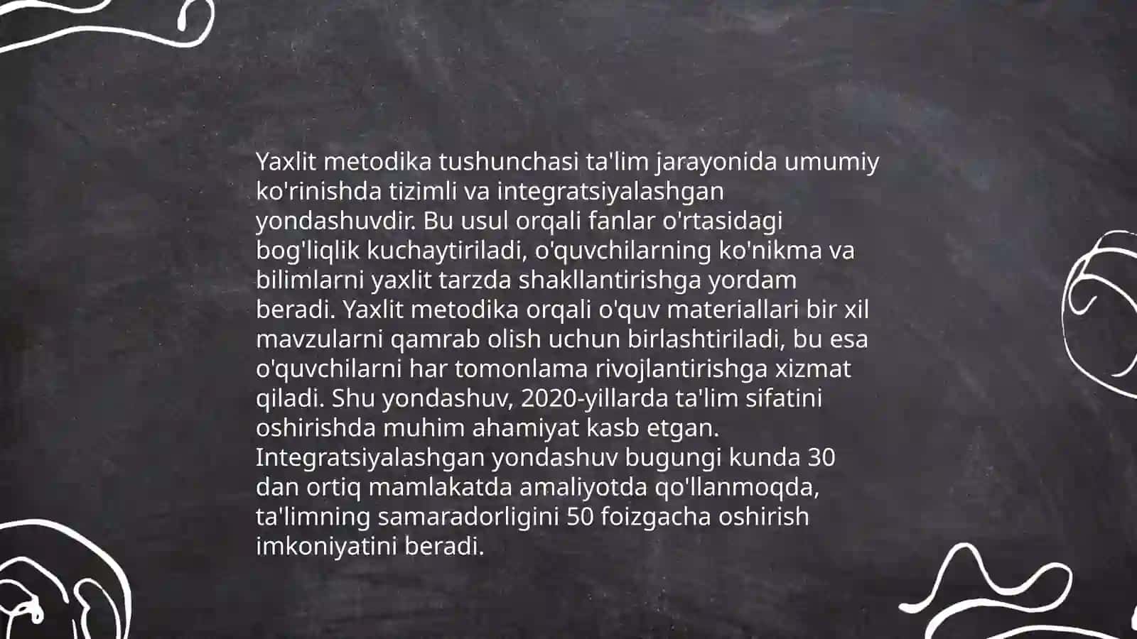 Yaxlit pedagogik jarayon 3