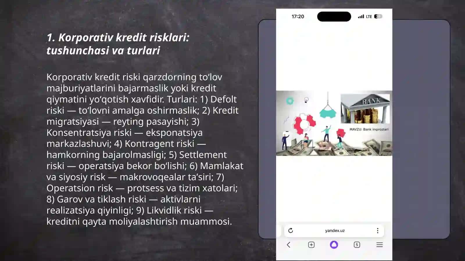 Korporativ kredit risklari va spredlar 3