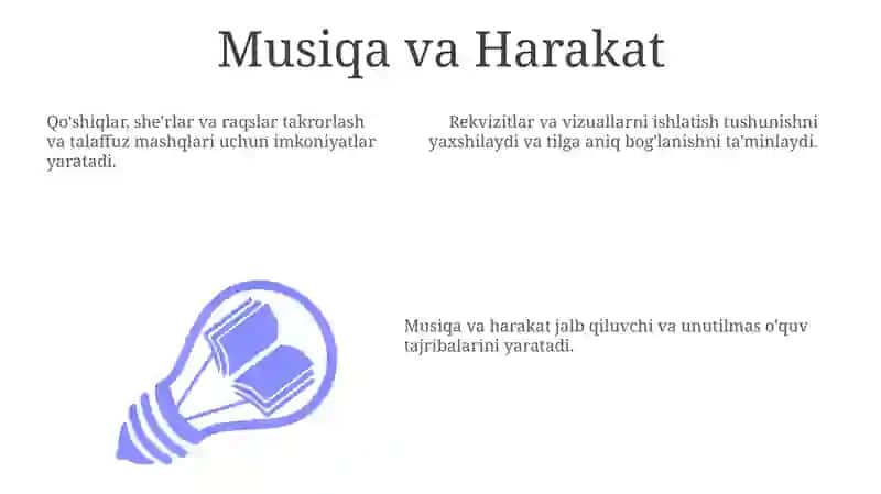 Musiqa va Harakat 3