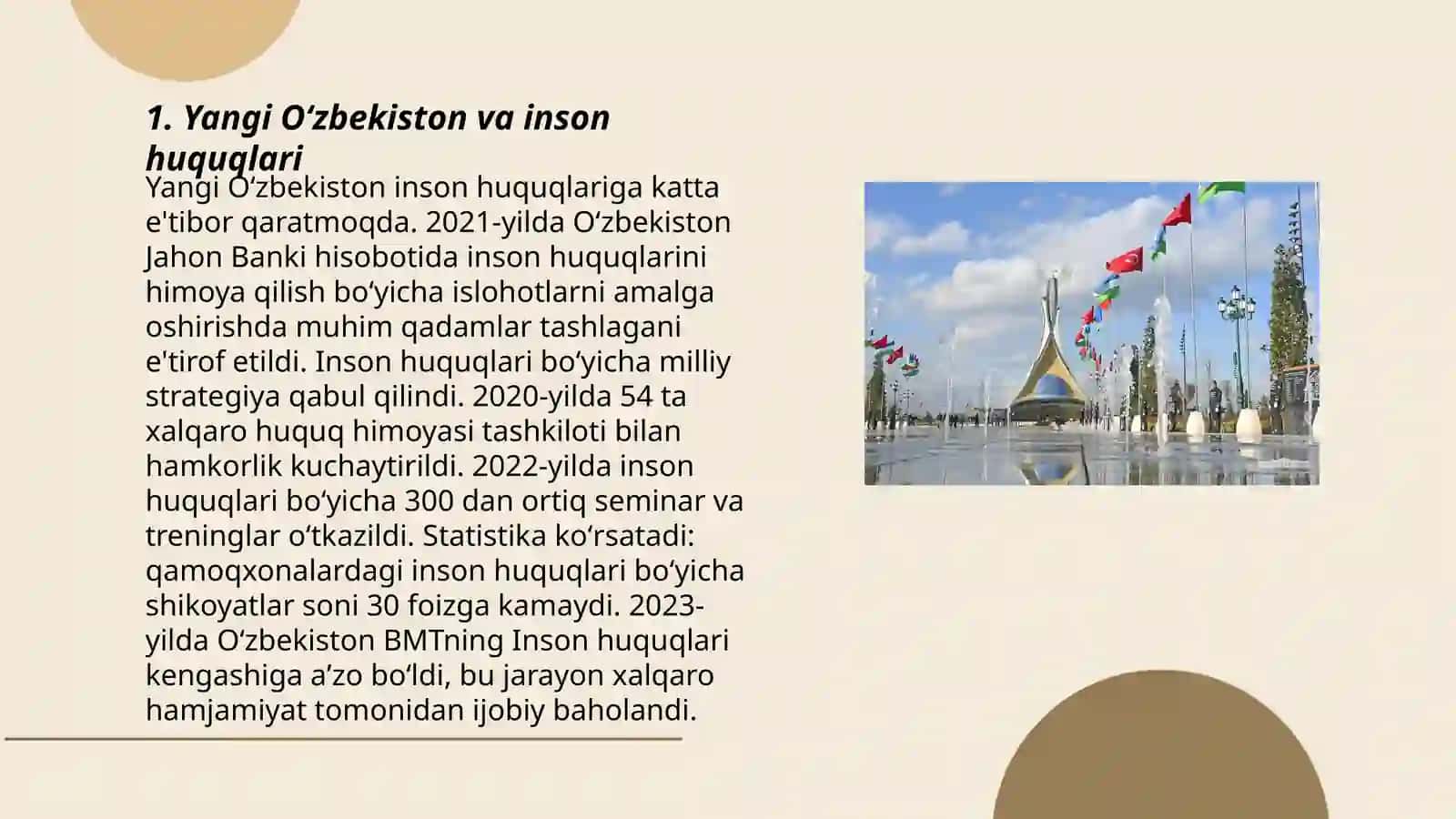 Yangi Oʻzbekiston va inson huquqlari 3