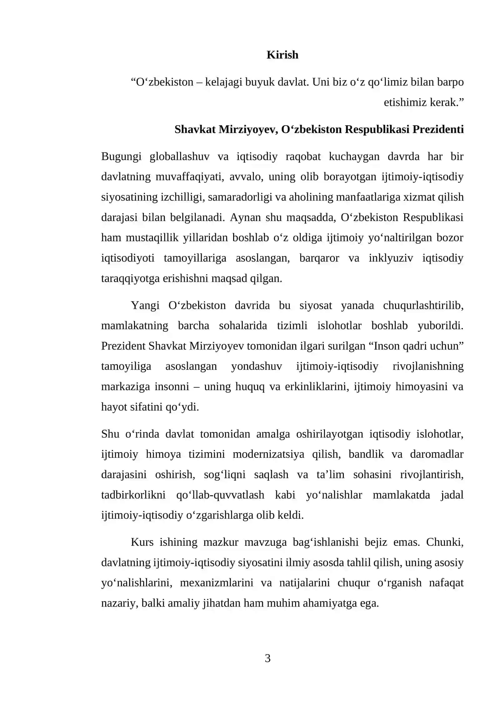 Davlatning ijtimoiy siyosati 3