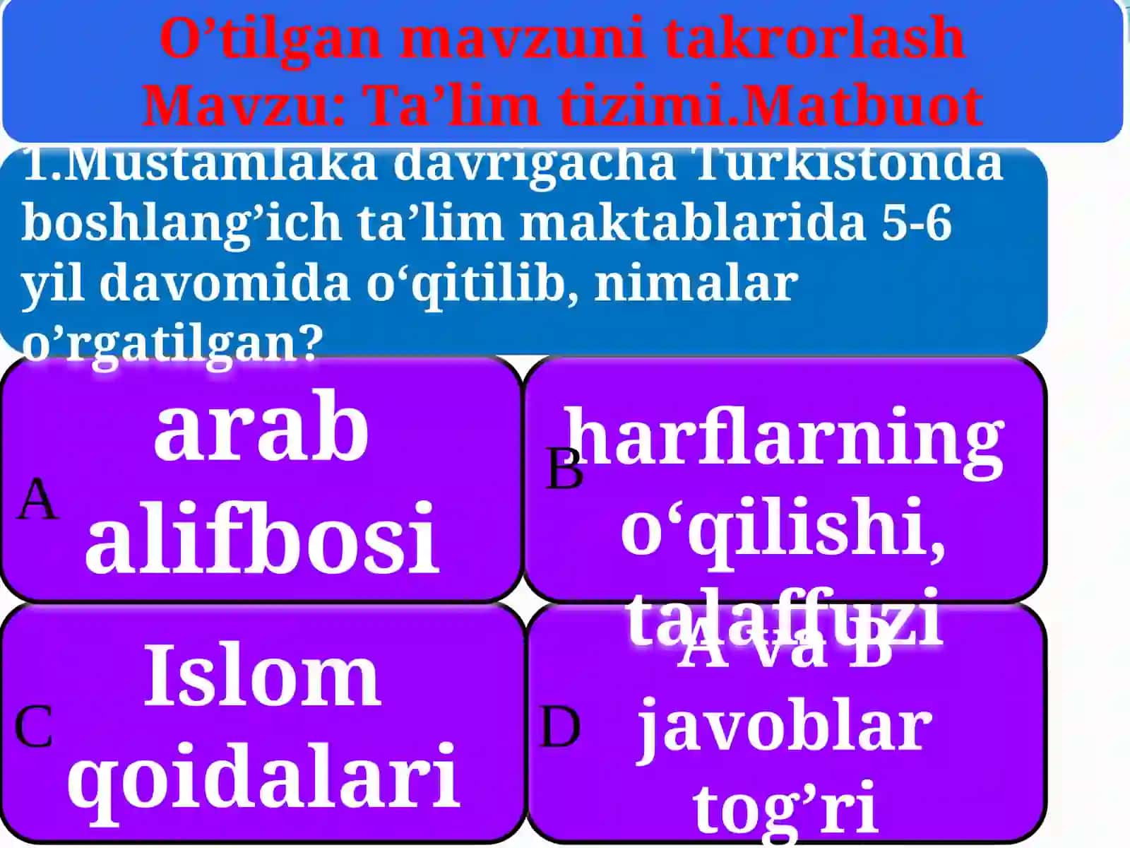 TURKISTONDA ILM-FAN TARAQQIYOTI 3