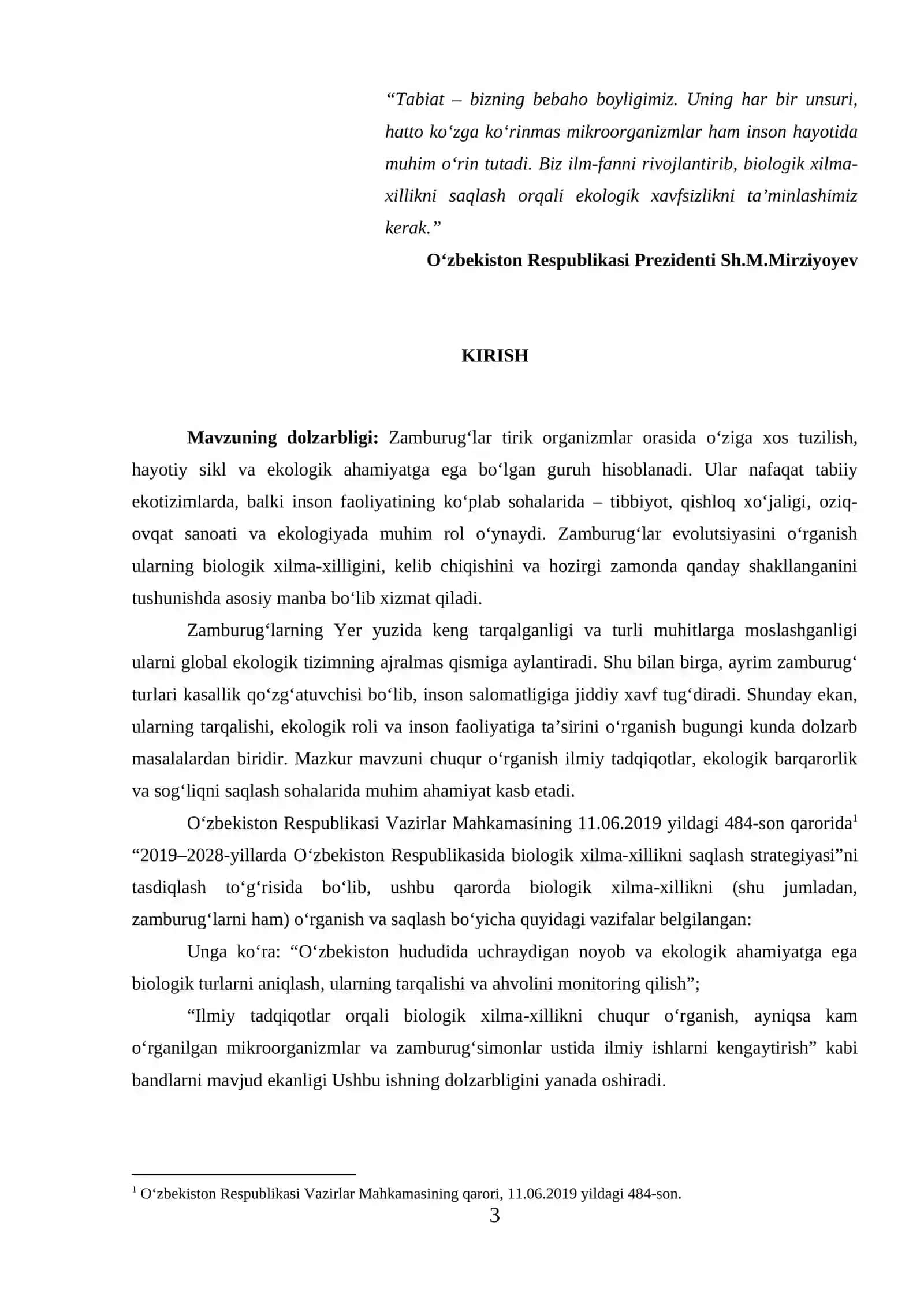 Zamburug‘lar evolutsiyasi va tarqalishi 3
