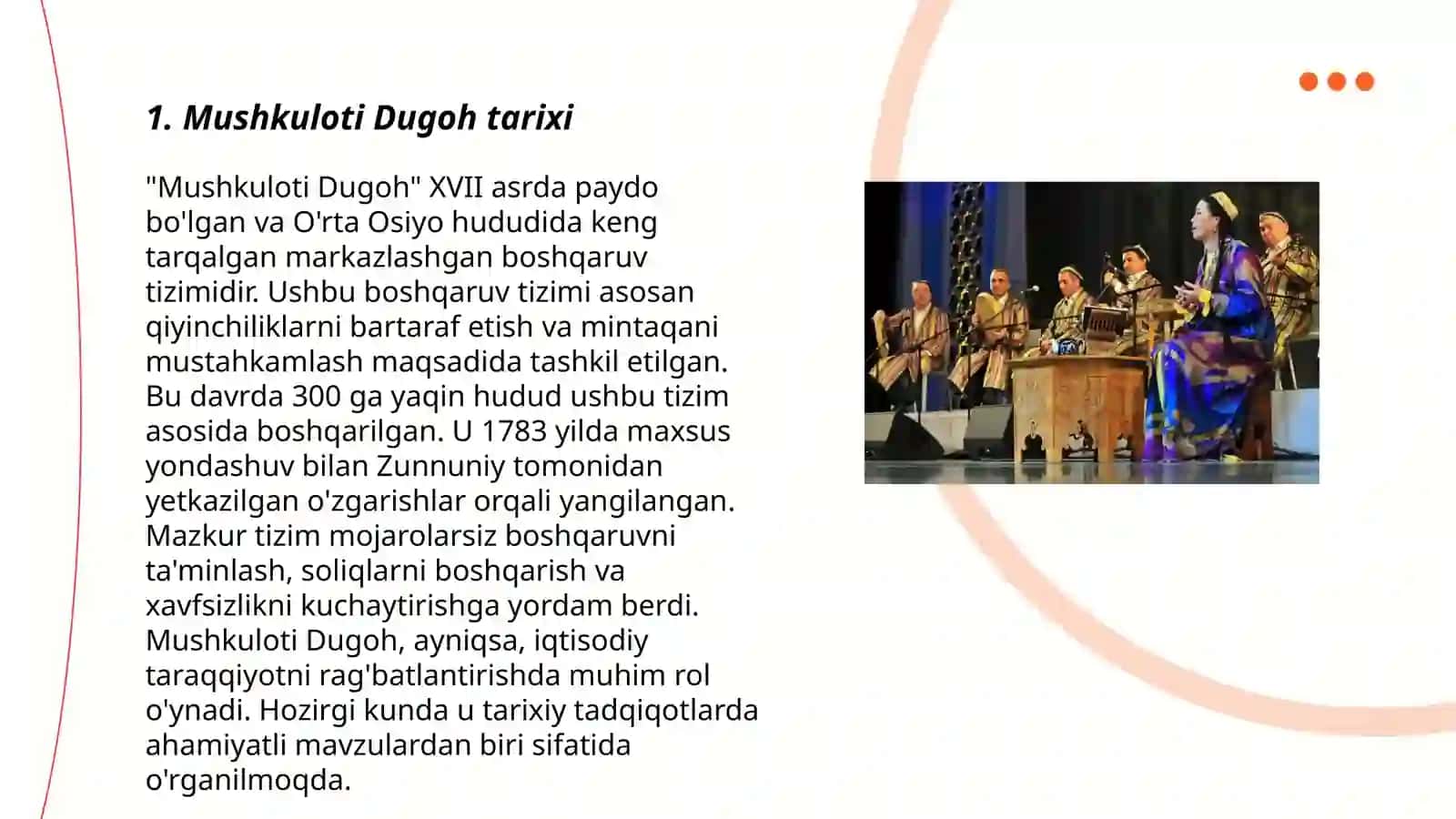 O'zbek xalq kuyi Mushkuloti dugoh 3