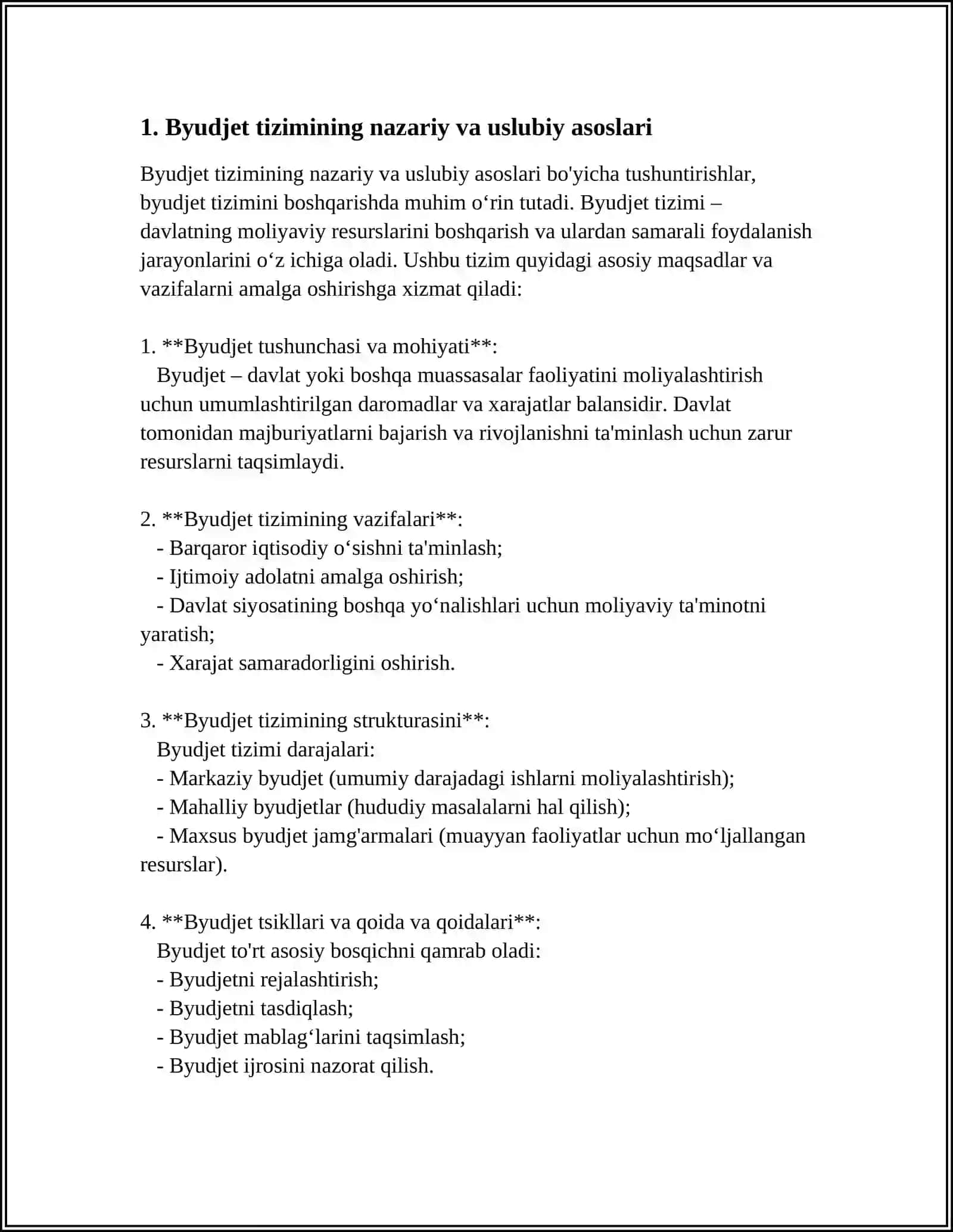 BYUDJET TIZIMINI BOSHQARISH 3