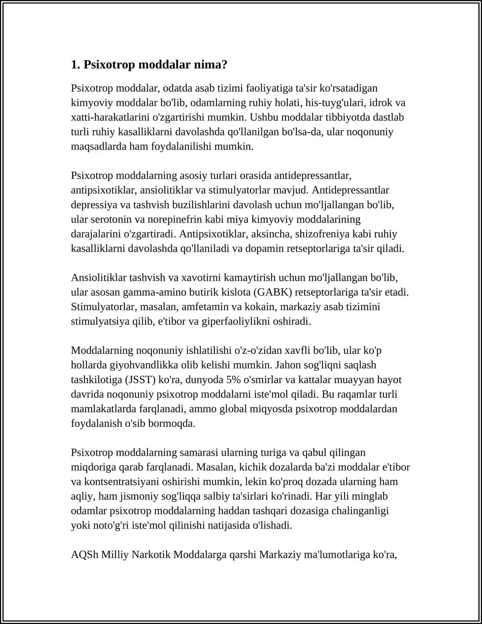 REFERAT PSIXOTROP MODDALAR 3