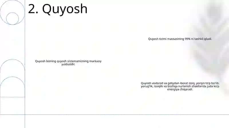 Quyosh Sistemasi 3