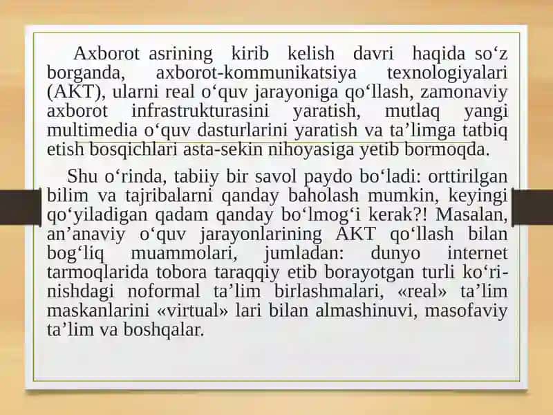 SMART texnologiyasi 3