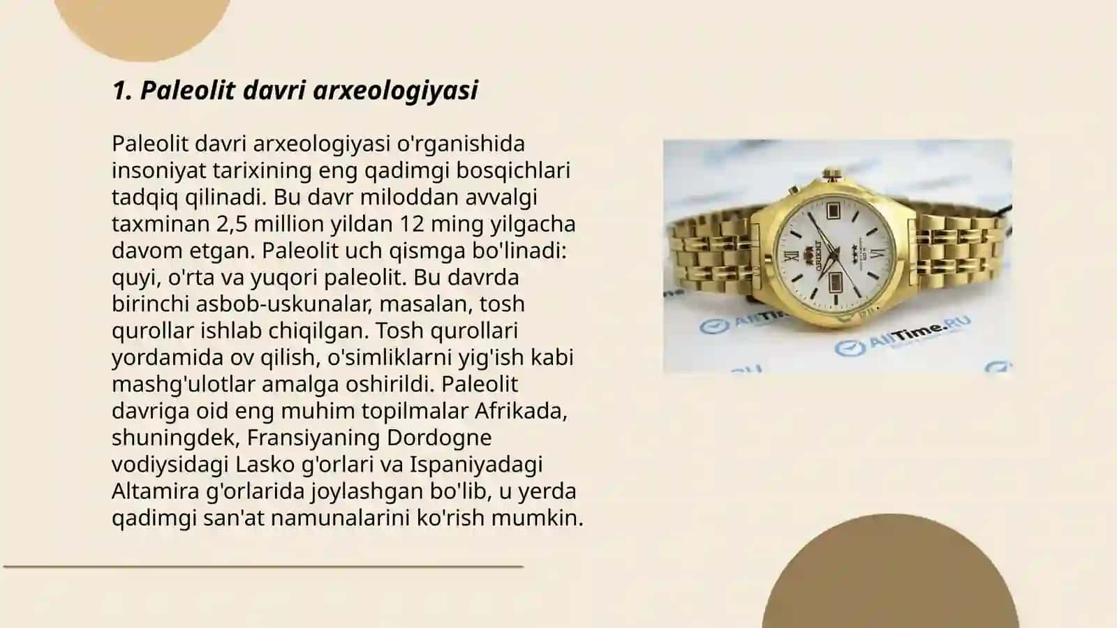 Paleolit davri arxeologiyasi 3