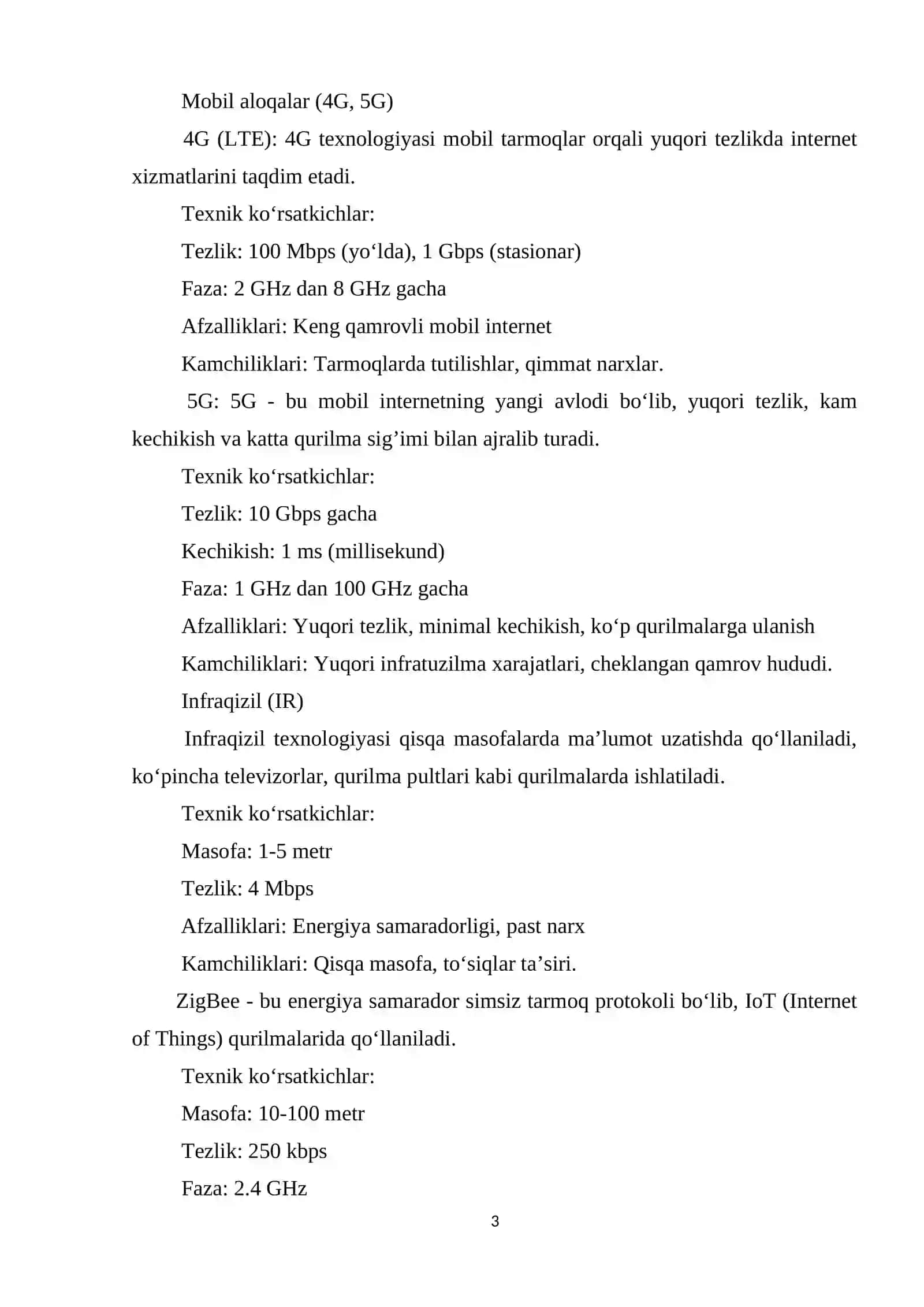 Wi-Fi TEXNOLOGIYASI 3