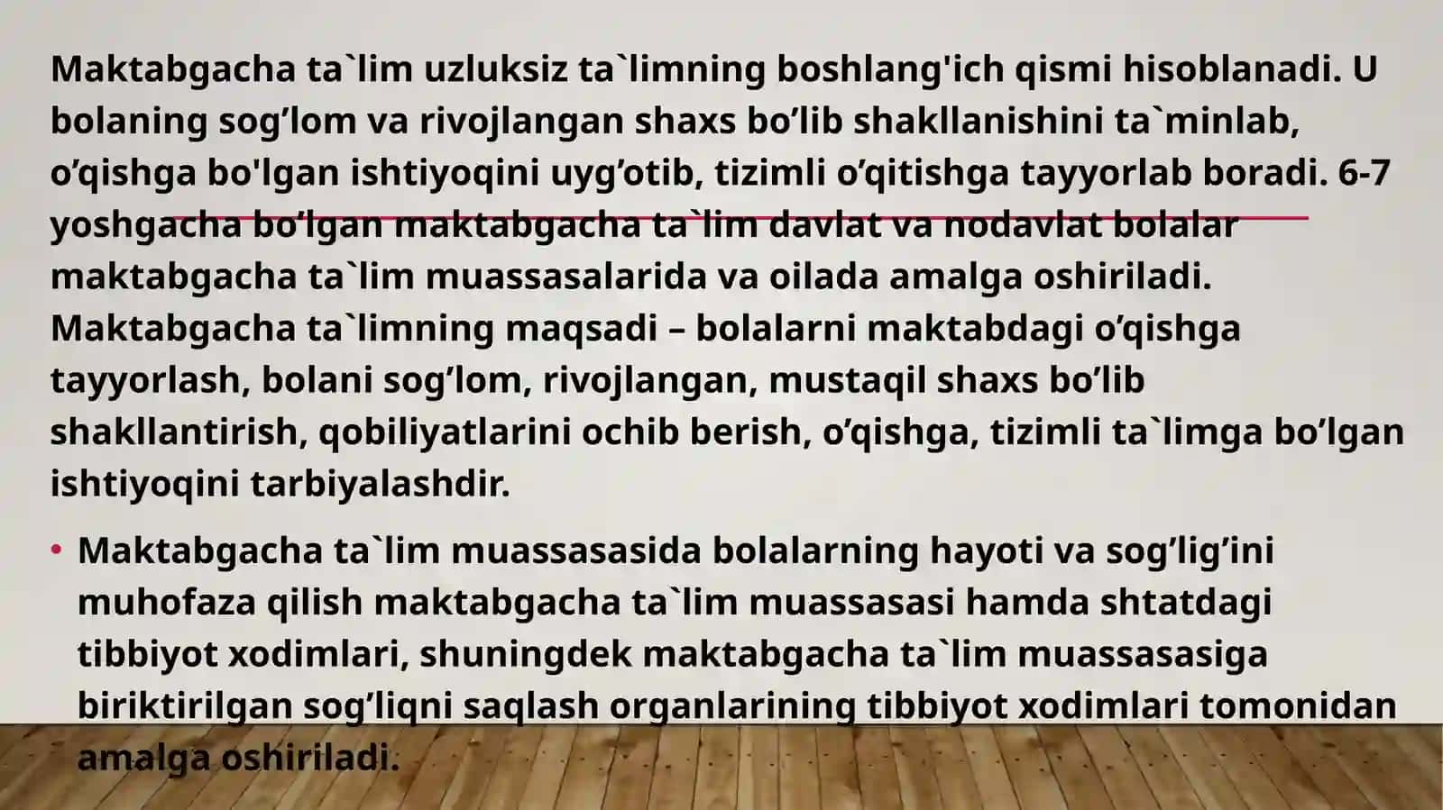 Maktabgacha ta`lim tashkiloti va ularni tashkil etsh 3