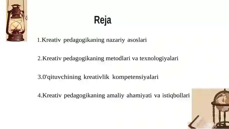 Kreativ pedagogikaning nazariy asoslari 3
