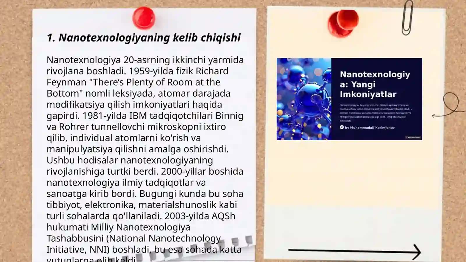 Nanotexnologiyalar tarixi haqida 3