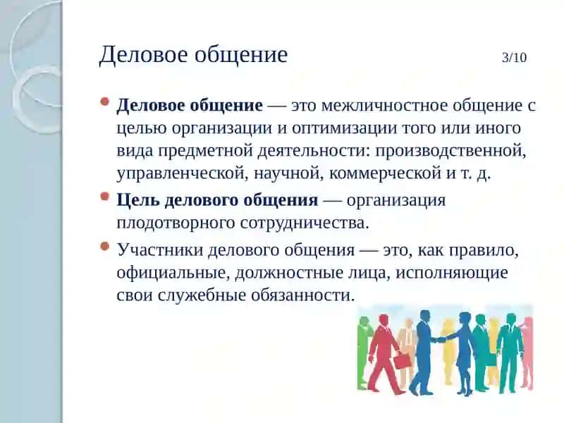 Виды делового общения 3