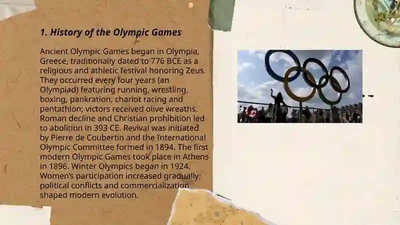 The Olympic Games 3