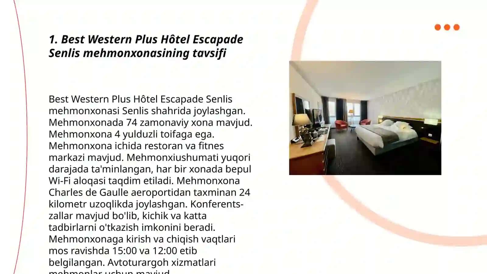 Best Western Plus Hôtel Escapade Senlis mehmonxonasi 3