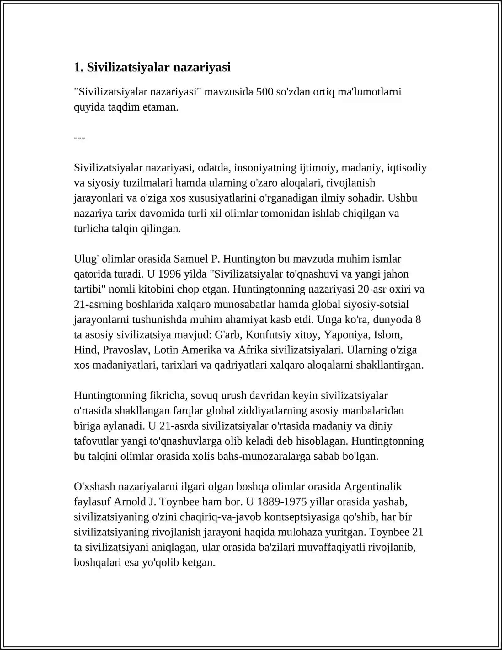 OSVALD SHPENGLERNING "YEVRAPA QUYOSHINING SO'NISHI" ASARI 3