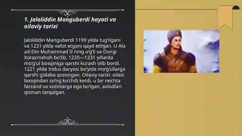 Jaloliddin Manguberdi - Vatan himoyachisi 3