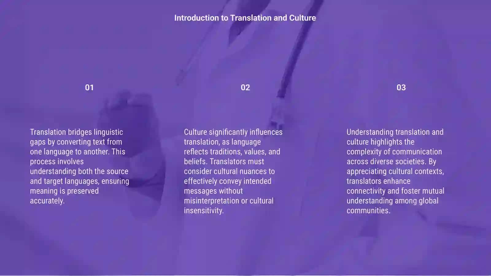 Translation and culture 3