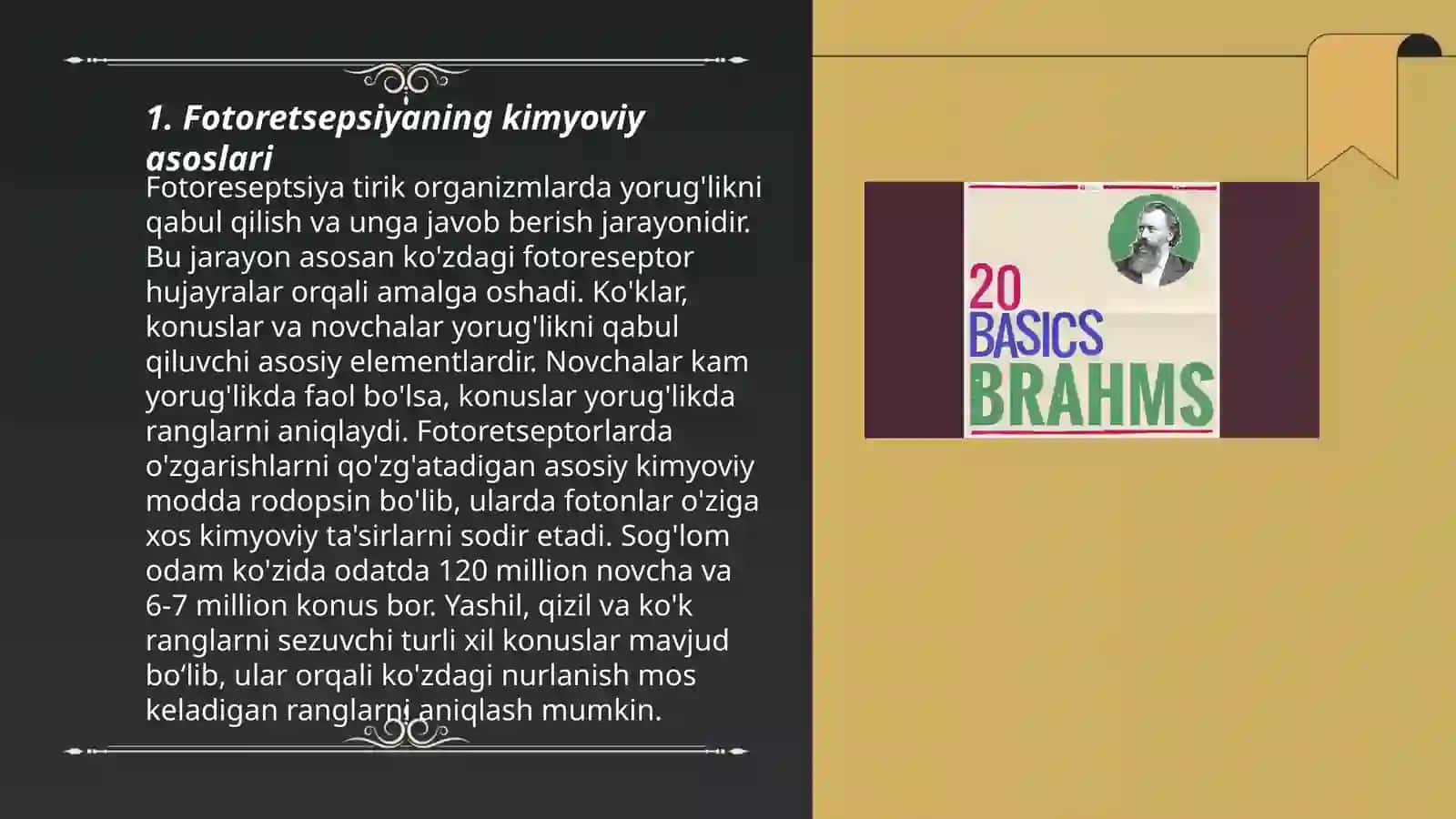 Fotoretsepsiyaning kimyoviy asoslari 3