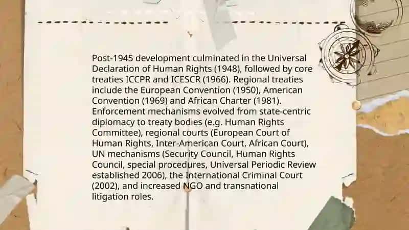 Exploring Human Rights Law and its Enforcement 3